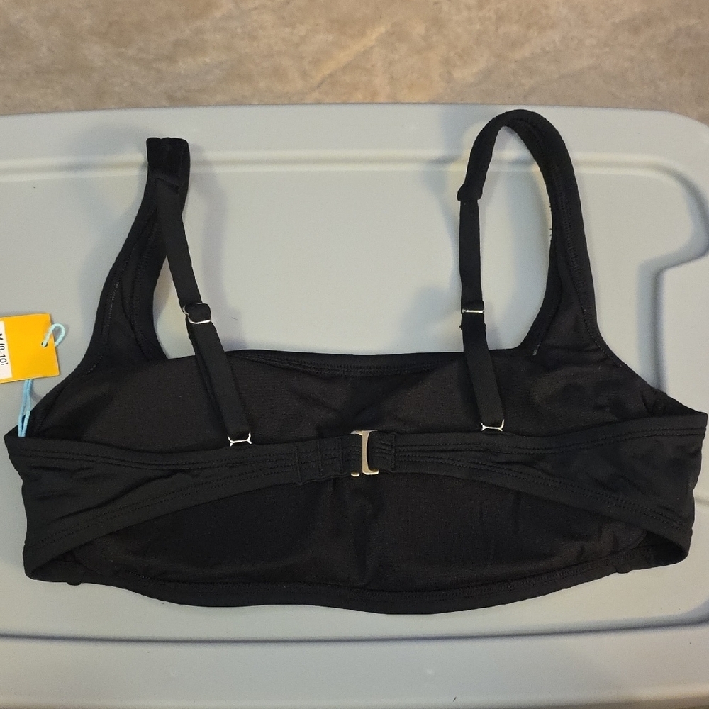 (J35) Kona Sol Black Women's Swim Top - Picture 3 of 7